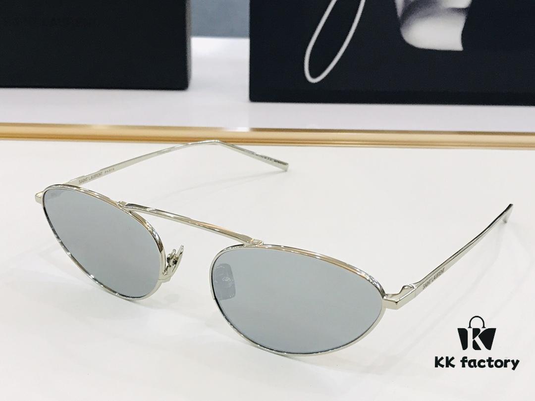 Influencer Popular YSL 💫 SL538 💫 Size: 58 □ 20-140 Metal Frame Design S Playful and Sweet with Premium Quality Sunglasses