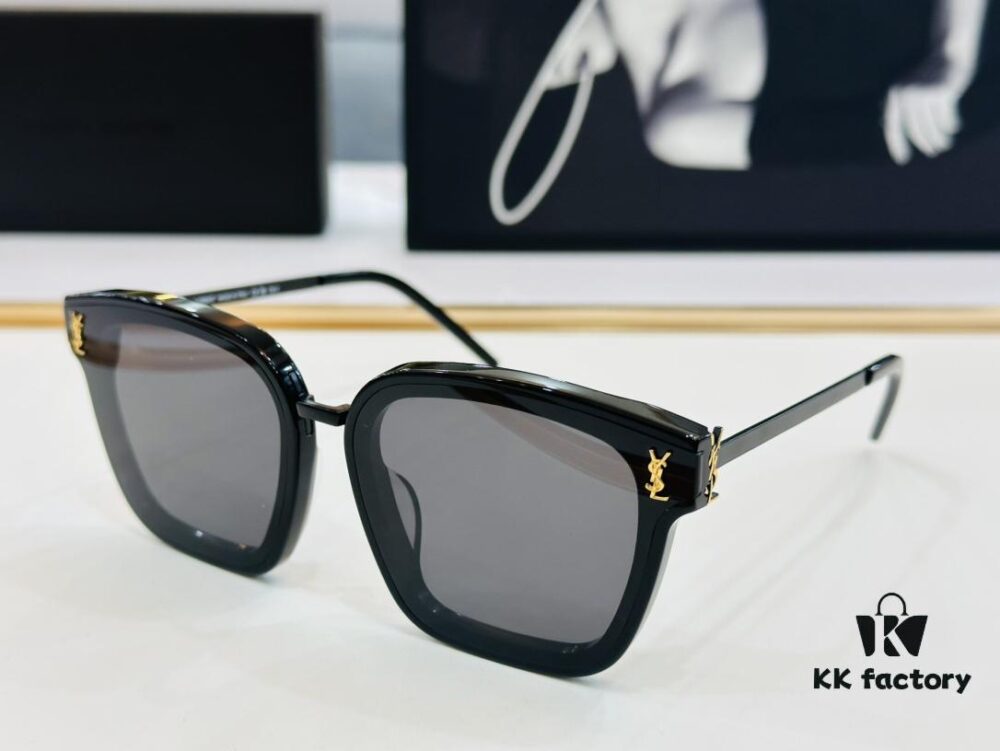 Viral Hit Yves Saint Laurent 💫SL321💫 Size: 64□15-145 Metal Frame Design 3 Playful and Sweet with Excellent Texture Sunglasses