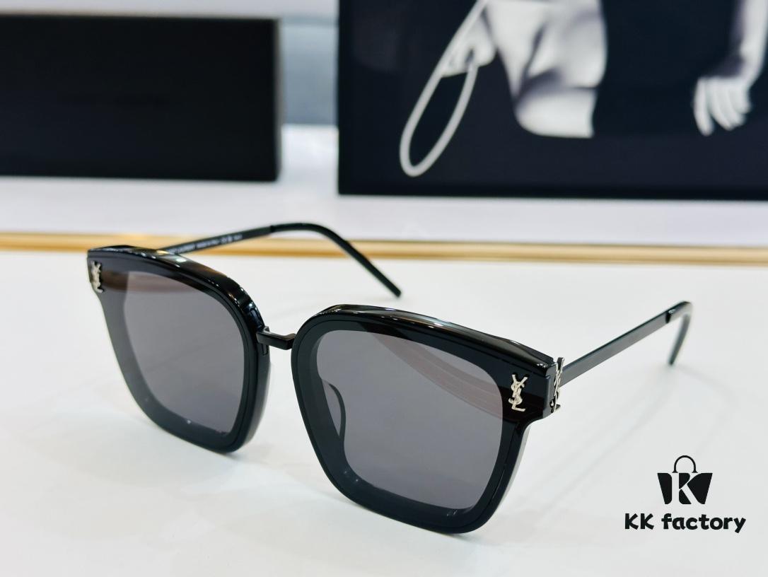 Viral Hit Yves Saint Laurent 💫SL321💫 Size: 64□15-145 Metal Frame Design 3 Playful and Sweet with Excellent Texture Sunglasses