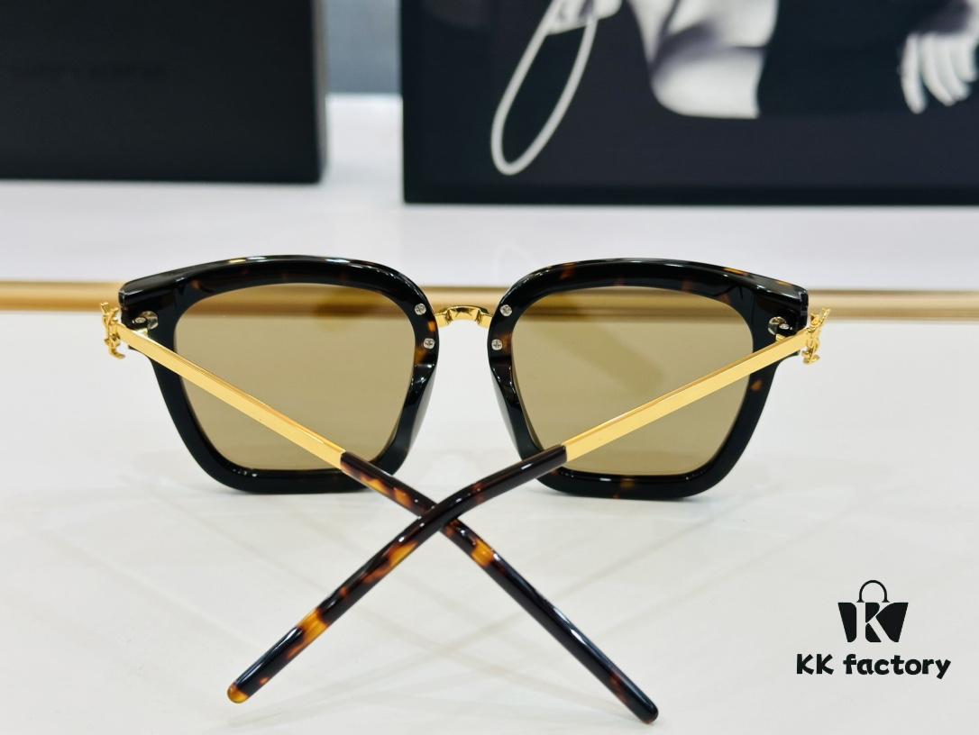 Viral Hit Yves Saint Laurent 💫SL321💫 Size: 64□15-145 Metal Frame Design 3 Playful and Sweet with Excellent Texture Sunglasses