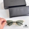 Factory Direct Sale Saint Laurent New Spring Summer Sunglasses, Ultra-Light Thin-Framed Alloy Small Glasses, Polygonal Design, Stylish and Unique