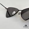 Factory Direct Sale Saint Laurent New Spring Summer Sunglasses, Ultra-Light Thin-Framed Alloy Small Glasses, Polygonal Design, Stylish and Unique
