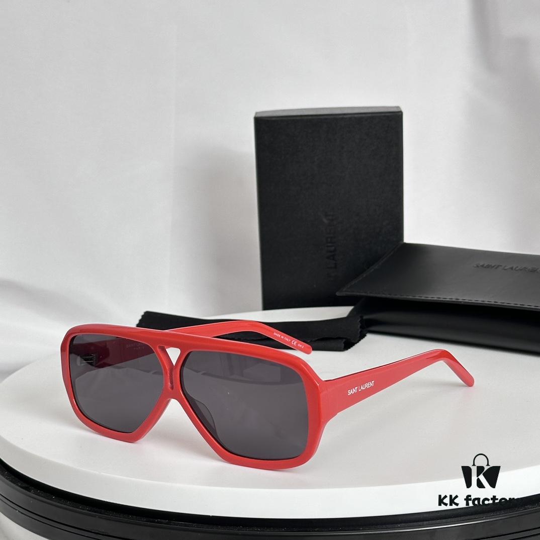 New Arrival 110 Original YSL / Saint Laurent Havana Brown SL 569 Y Women's Mid-Tone Sunglasses