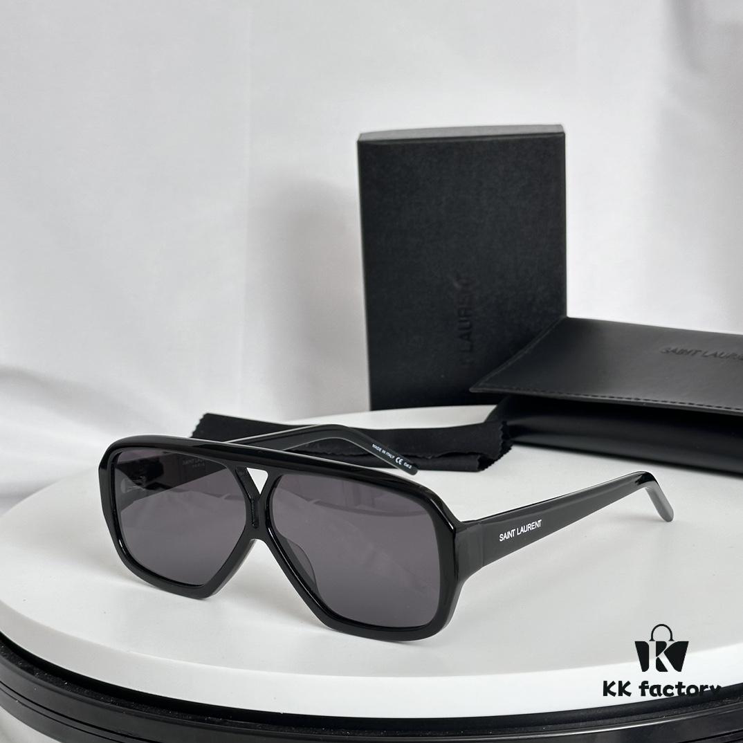 New Arrival 110 Original YSL / Saint Laurent Havana Brown SL 569 Y Women's Mid-Tone Sunglasses