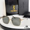 Authentic SAINT LAURENT SL314 Size: 58□18-140 YSL High-Quality Metal Square Fashion Sunglasses