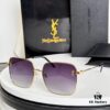 Authentic SAINT LAURENT SL314 Size: 58□18-140 YSL High-Quality Metal Square Fashion Sunglasses