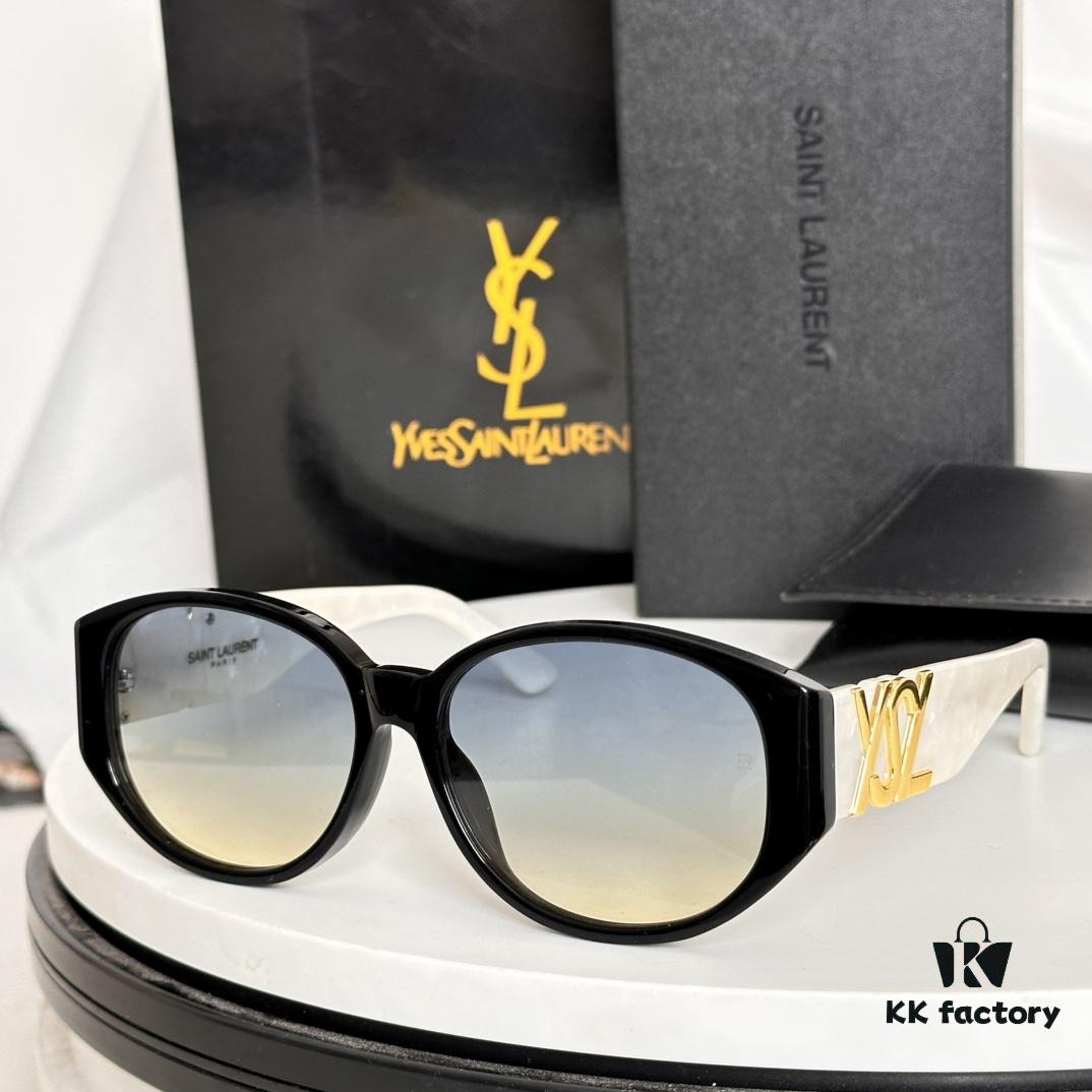 140‼️SAINT LAURENT . ysl New Arrival SL M86 with SAINT LAURENT Engraved Logo on Temples Size: 57□16-145 Sunglasses