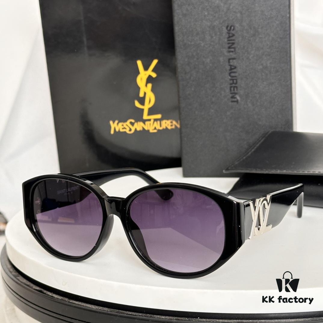 140‼️SAINT LAURENT . ysl New Arrival SL M86 with SAINT LAURENT Engraved Logo on Temples Size: 57□16-145 Sunglasses