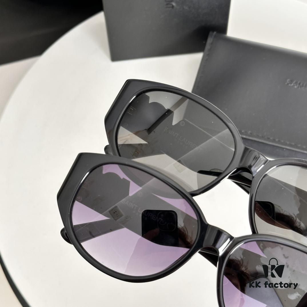 140‼️SAINT LAURENT . ysl New Arrival SL M86 with SAINT LAURENT Engraved Logo on Temples Size: 57□16-145 Sunglasses