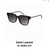 SAINT LAURENT SL M480 Capsule Collection Eyewear YSL Logo Design Sunglasses Size 54-17-145