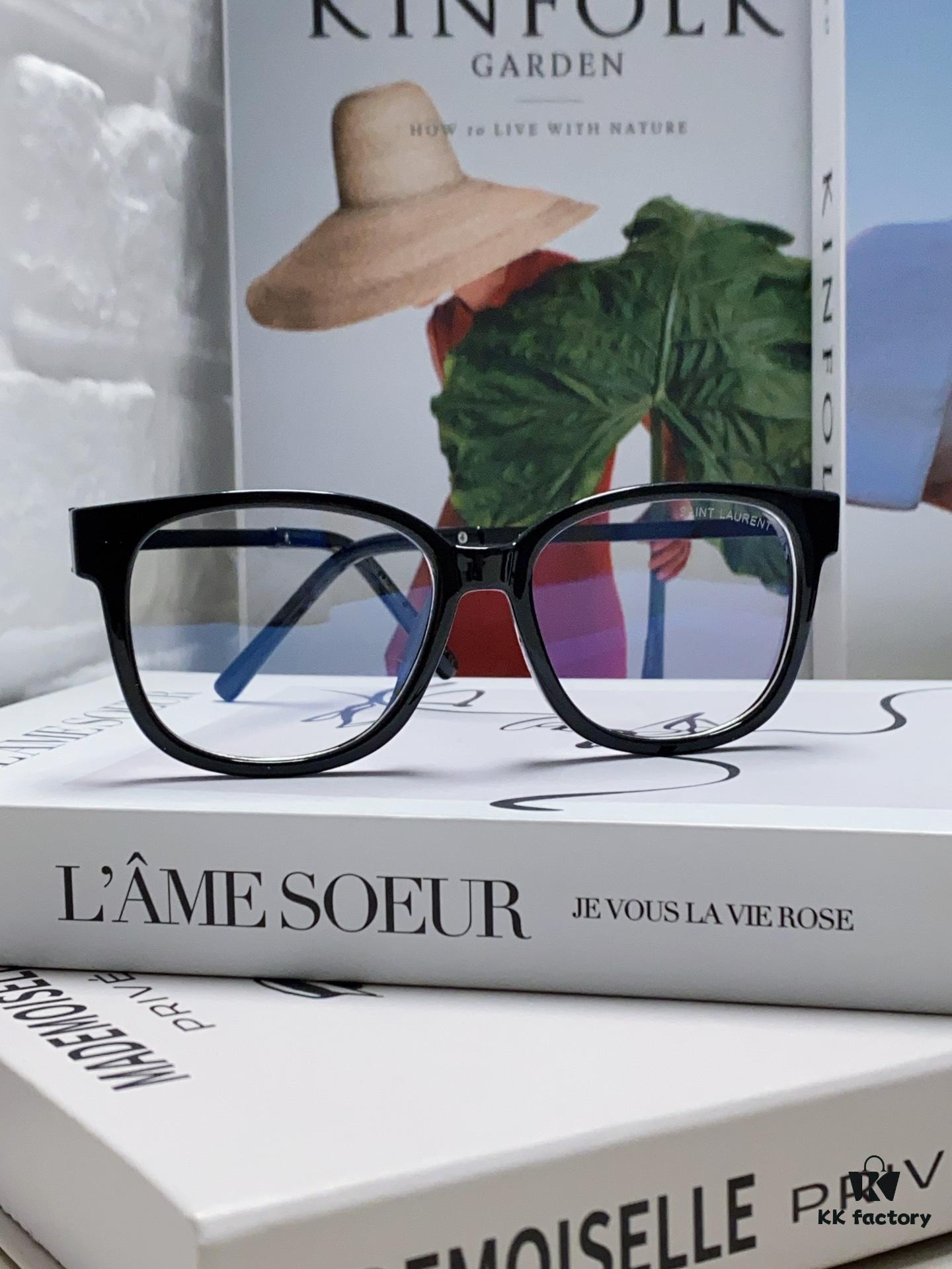 SAINT LAURENT SL M480 Capsule Collection Eyewear – Minimalist Elegance with Interlocking 'YSL' Logo
