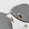 110 SAINT LAURENT Pilot Style Lightweight Metal Interlocking Letters High Quality Sunglasses Model SL328K/M Size 66-14-145