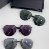 110 SAINT LAURENT Pilot Style Lightweight Metal Interlocking Letters High Quality Sunglasses Model SL328K/M Size 66-14-145