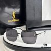 Authentic SAINT LAURENT SL314 Size 58□18-140 YSL High-Quality Metal Square Fashion Sunglasses