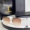 Authentic SAINT LAURENT SL314 Size 58□18-140 YSL High-Quality Metal Square Fashion Sunglasses