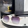 Authentic SAINT LAURENT SL314 Size 58□18-140 YSL High-Quality Metal Square Fashion Sunglasses