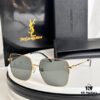 Authentic SAINT LAURENT SL314 Size 58□18-140 YSL High-Quality Metal Square Fashion Sunglasses