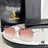 Authentic SAINT LAURENT SL314 Size 58□18-140 YSL High-Quality Metal Square Fashion Sunglasses