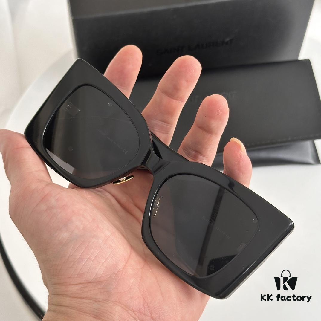 Factory Price (With Nose Pads) Version, In Stock, Fast Shipping, Saint Laurent SL M119F Sunglasses