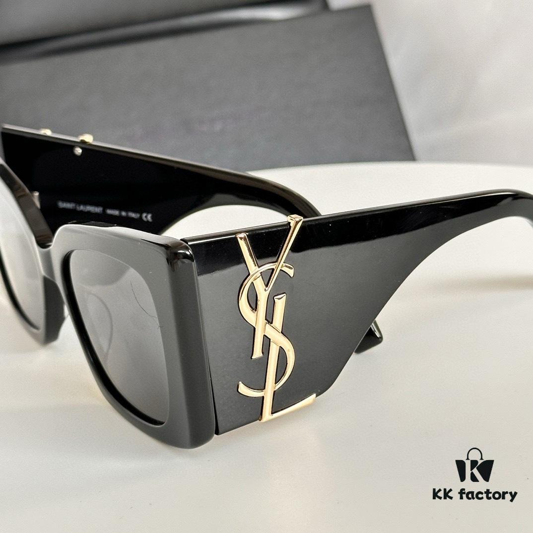 Factory Price No Nose Pad Version In Stock Ready to Ship Saint Laurent SL M119F Sunglasses Asian Fit