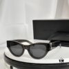 SAINT LAURENT Saint Laurent SL M94 Size: 53□20-145 YSL Letter Temple High-Quality Irregular Acetate Retro Cat-Eye Fashion Sunglasses