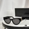 SAINT LAURENT Saint Laurent SL M94 Size: 53□20-145 YSL Letter Temple High-Quality Irregular Acetate Retro Cat-Eye Fashion Sunglasses