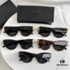 SAINT LAURENT Saint Laurent SL M94 Size: 53□20-145 YSL Letter Temple High-Quality Irregular Acetate Retro Cat-Eye Fashion Sunglasses