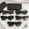 SAINT LAURENT Saint Laurent SL M94 Size: 53□20-145 YSL Letter Temple High-Quality Irregular Acetate Retro Cat-Eye Fashion Sunglasses