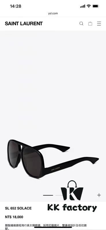 SAINT LAURENT SL 652 SOLACE Sunglasses