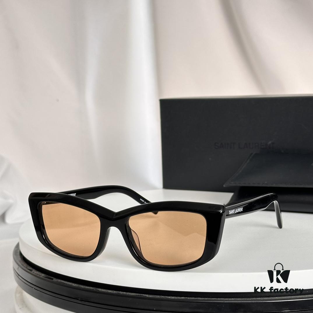 SAINT LAURENT YSL SL 658 Small Frame Sunglasses Highly Sought After in European and American Markets and in the Ins Communities