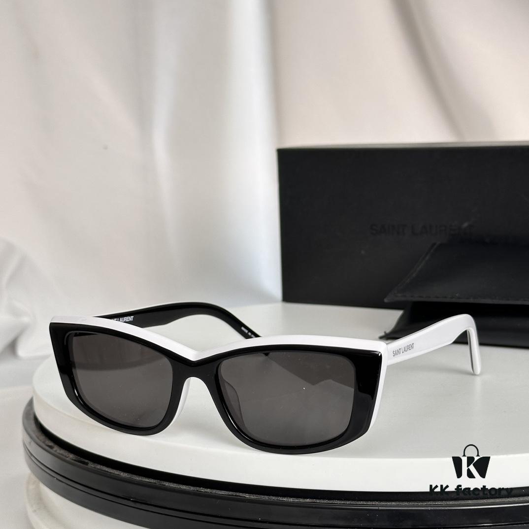 SAINT LAURENT YSL SL 658 Small Frame Sunglasses Highly Sought After in European and American Markets and in the Ins Communities