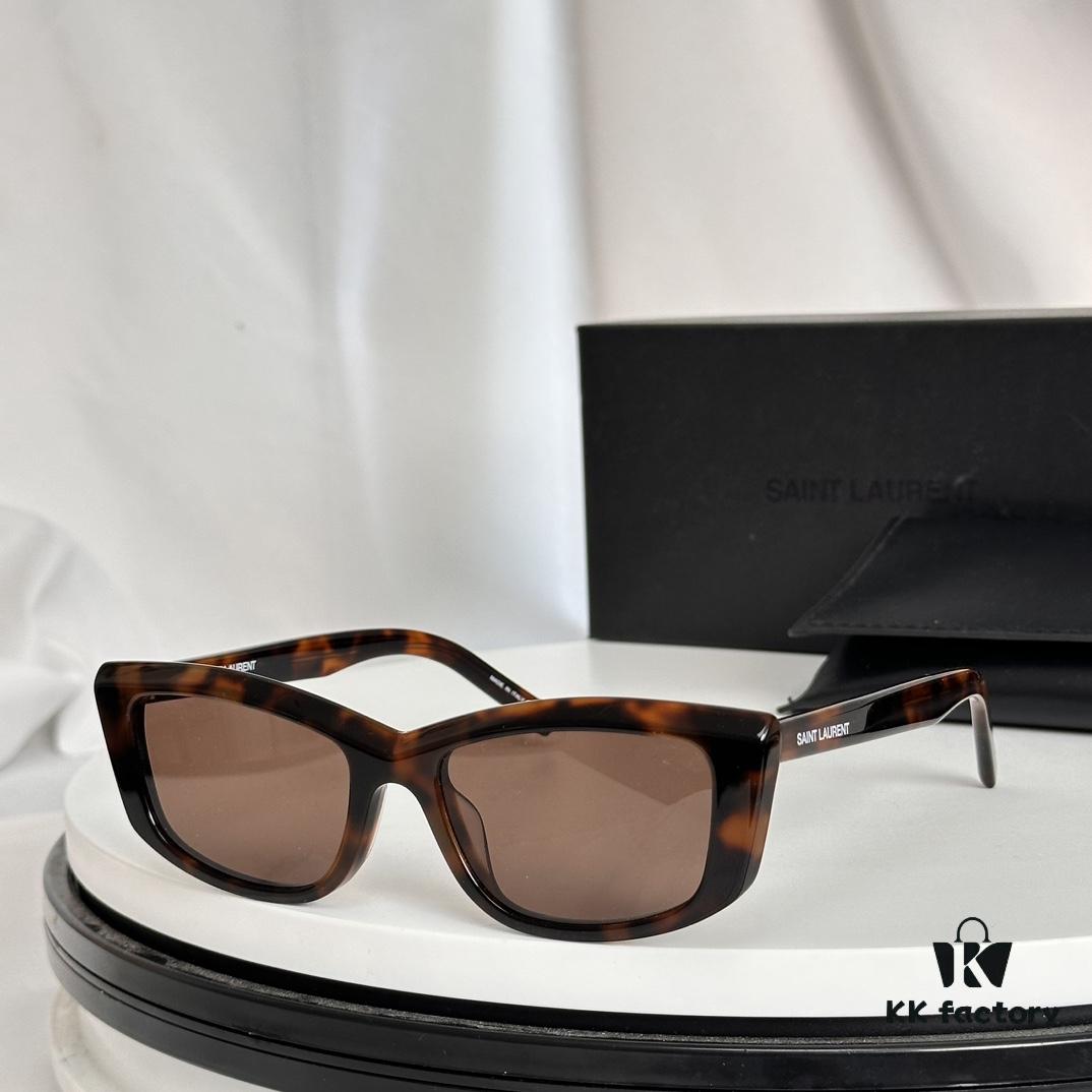 SAINT LAURENT YSL SL 658 Small Frame Sunglasses Highly Sought After in European and American Markets and in the Ins Communities