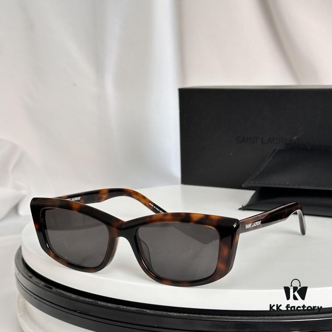 SAINT LAURENT YSL SL 658 Small Frame Sunglasses Highly Sought After in European and American Markets and in the Ins Communities