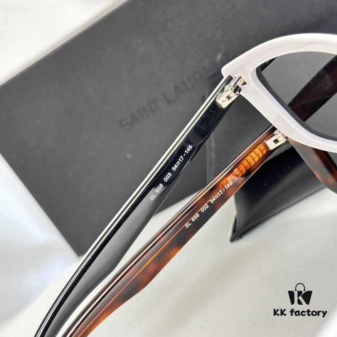 SAINT LAURENT YSL SL 658 Small Frame Sunglasses Highly Sought After in European and American Markets and in the Ins Communities