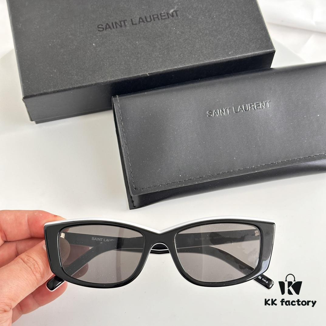 SAINT LAURENT YSL SL 658 Small Frame Style Popularized by Western Instagram Influencers