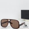 SAINT LAURENT SL 652 SOLACE Double Bridge Sunglasses with Low Temple Design
