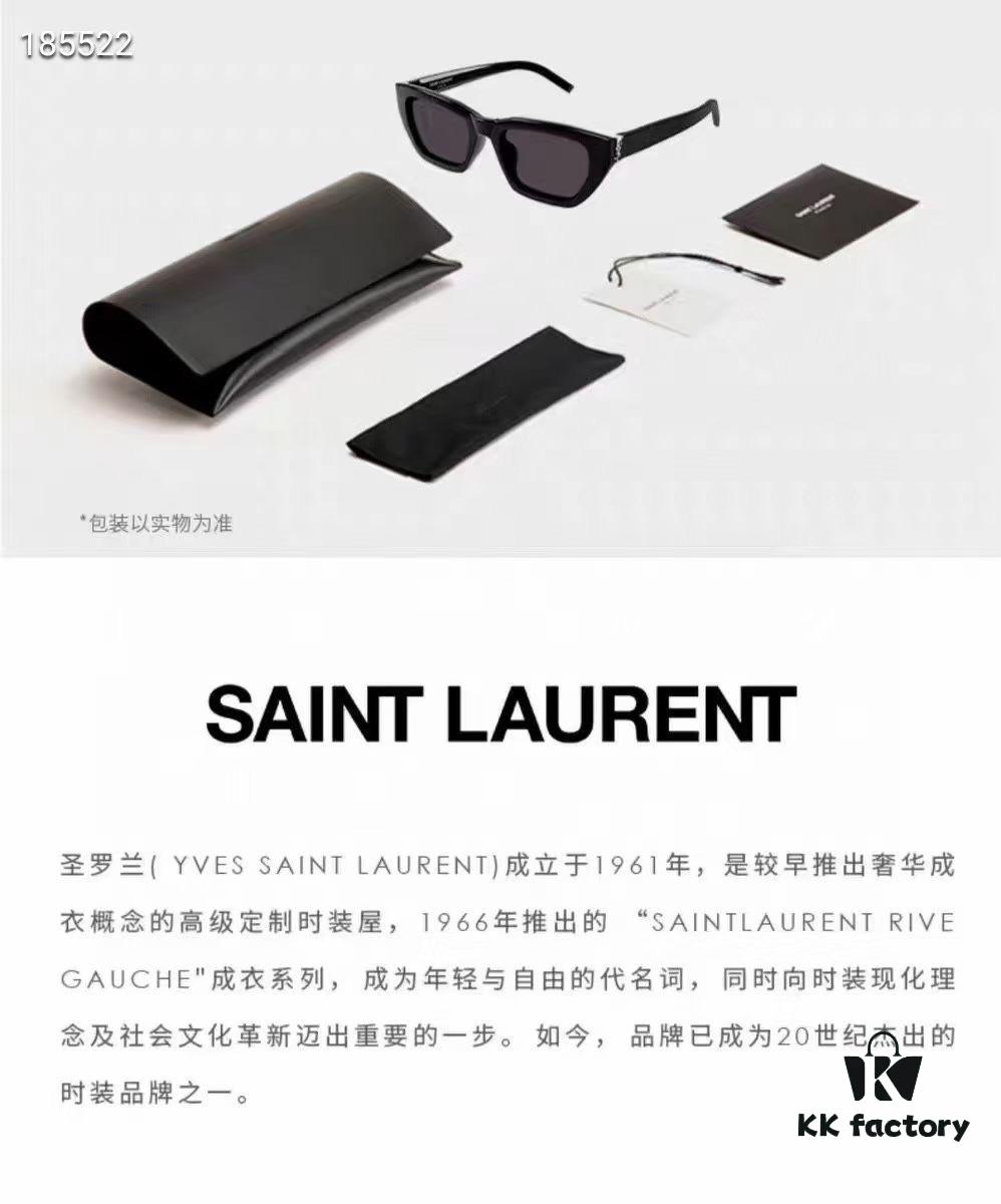 Saint Laurent SL M127/F Small Logo YSL Accent Sunglasses