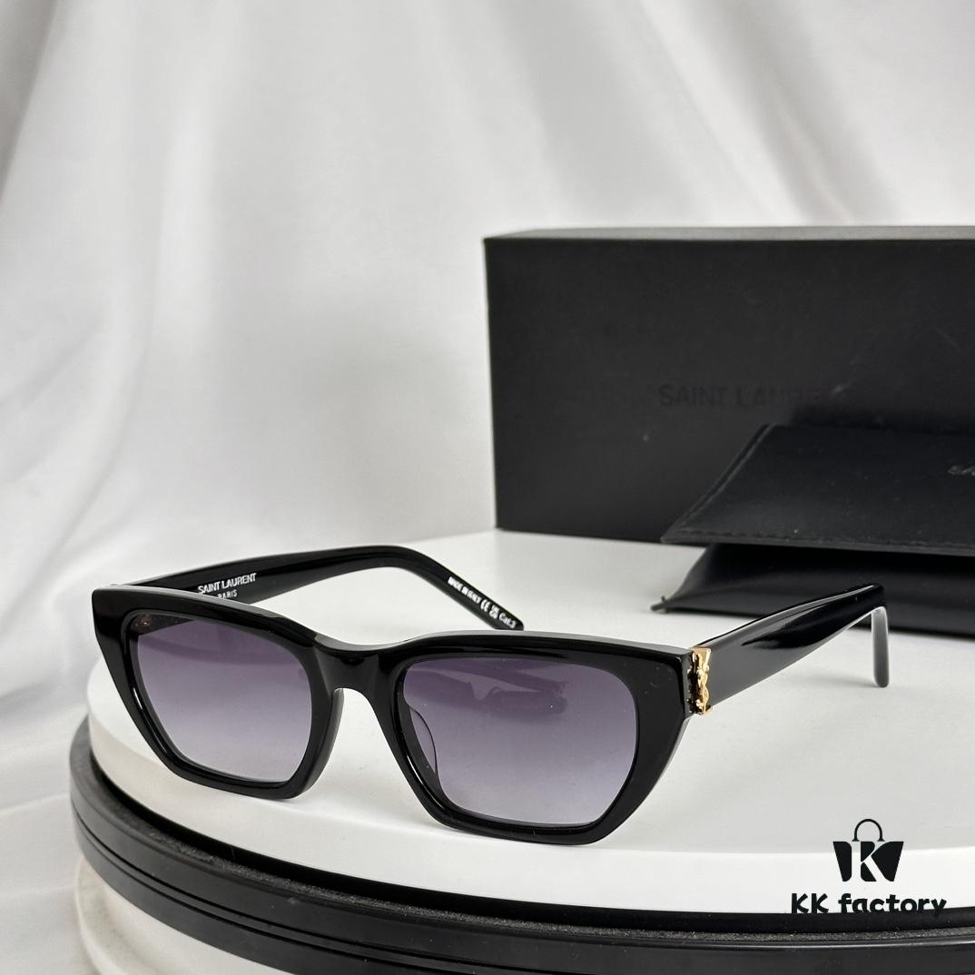 Saint Laurent SL M127/F Small Logo YSL Accent Sunglasses