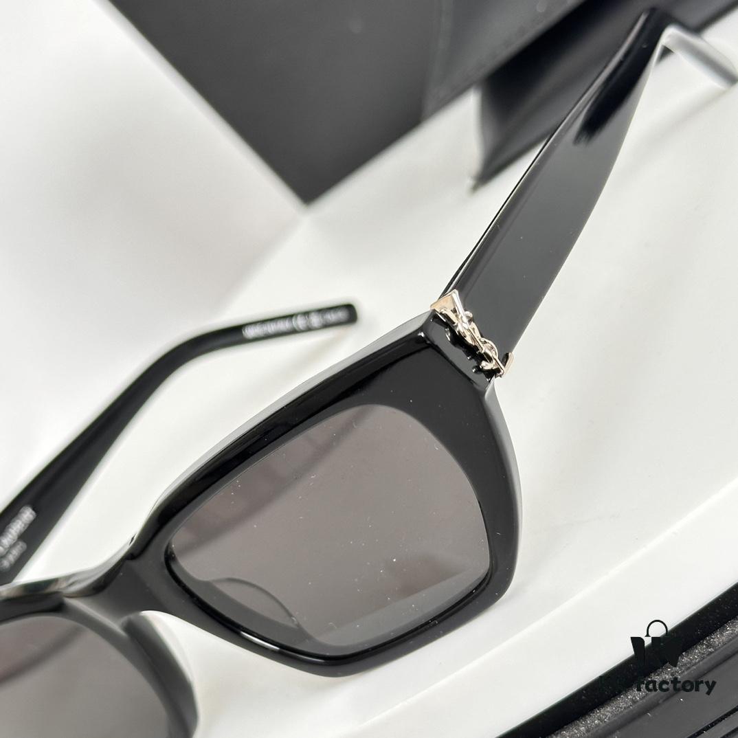 Saint Laurent SL M127/F Small Logo YSL Accent Sunglasses