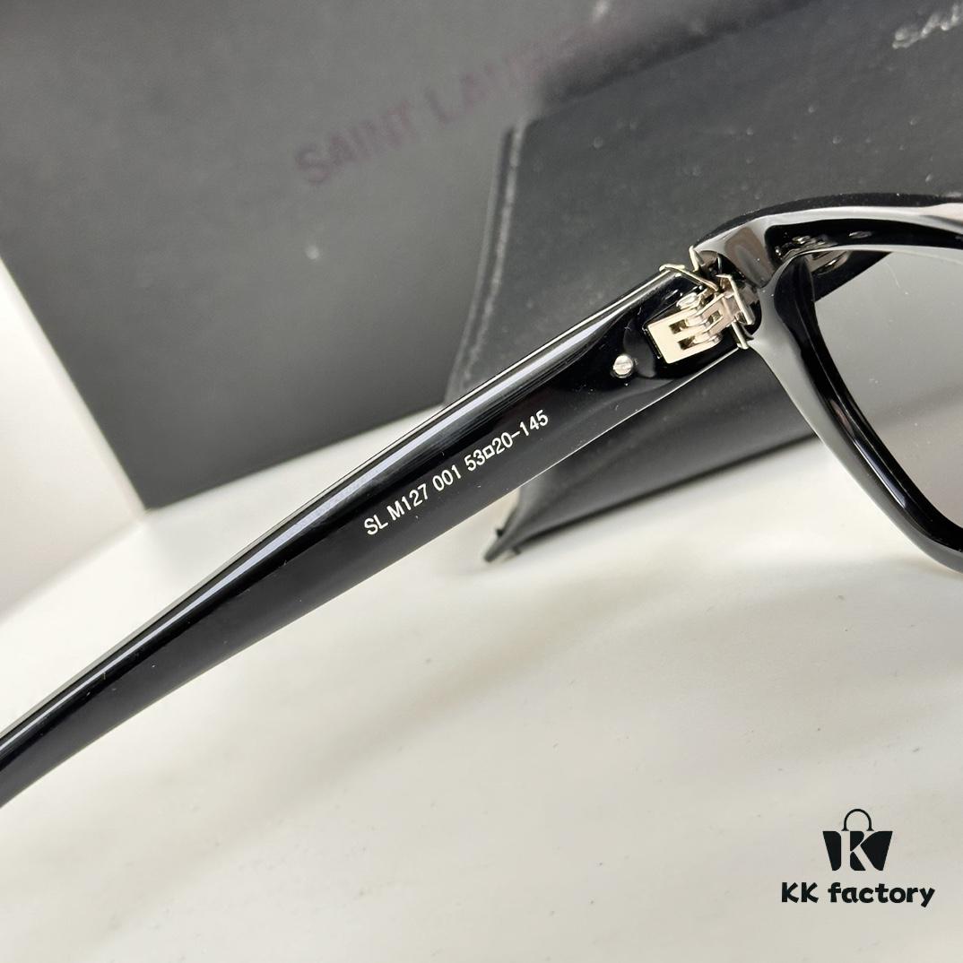Saint Laurent SL M127/F Small Logo YSL Accent Sunglasses