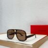 SAINT LAURENT SL 652 SOLACE Double Bridge Sunglasses with Low Temple Design