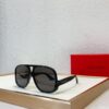 SAINT LAURENT SL 652 SOLACE Double Bridge Sunglasses with Low Temple Design