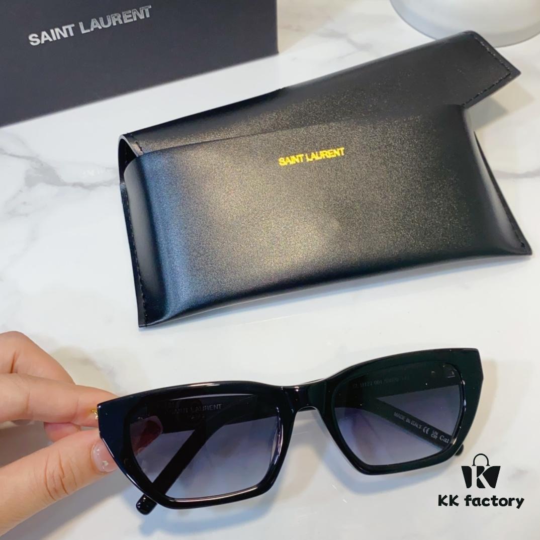 Saint Laurent SL M127/F Small YSL Logo Detail Sunglasses