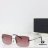 SAINT LAURENT · 24 New Arrival SL337M Signature YSL Mirror Detail in European and American Series Slender Temples Frameless Ultra-Light High Electroplating Sunglasses