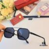 Cartier New Fashion Pilot Sunglasses with Metallic Double Bridge, High-End Sunglass Frame for Men, Polarized 2024 Eyewear