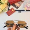 Cartier New Fashion Pilot Sunglasses with Metallic Double Bridge, High-End Sunglass Frame for Men, Polarized 2024 Eyewear