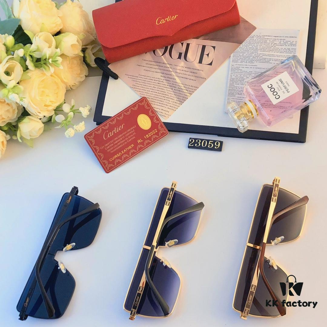 Cartier New Arrival Sunglasses, Fashionable Casual Shades, Driving and Vacation Sun Glasses