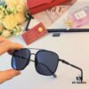 Cartier New Men's Sunglasses, Trending Metal Double Bridge Fashion Oversized Sunglasses in Europe and America, Driving Sunglasses