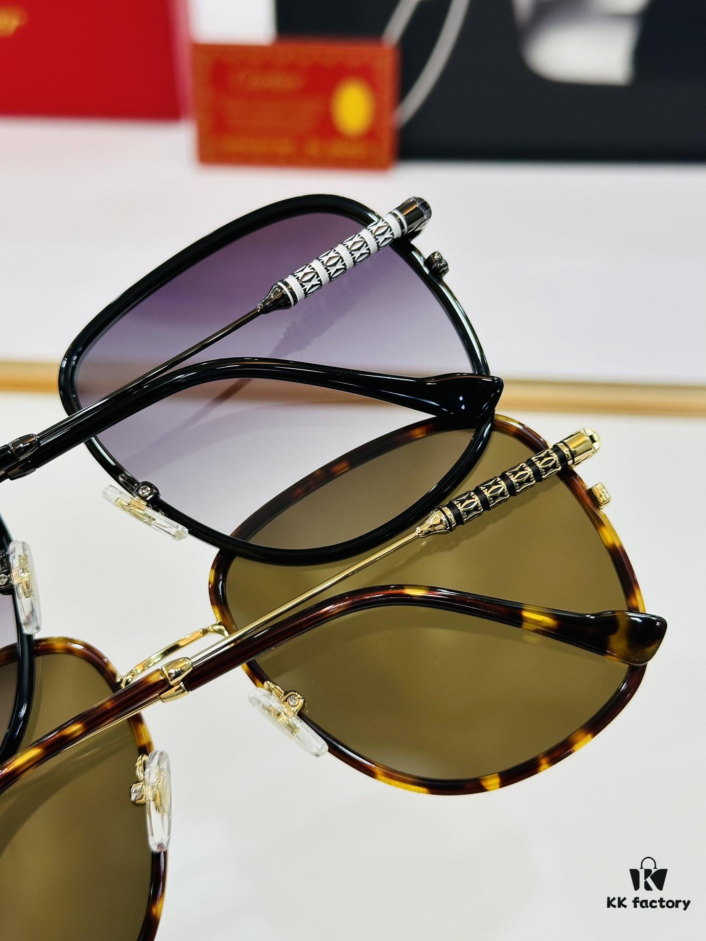 New Arrival Cartier Model: CT0382S Size: 55□19-145 High-Quality Brand Iconic Designer Sunglasses
