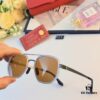 Cartier New Fashion Pilot Sunglasses with Metal Double Bridge, Luxury-Style Sunglasses Frame for Myopia, Polarized Men's Glasses 2024